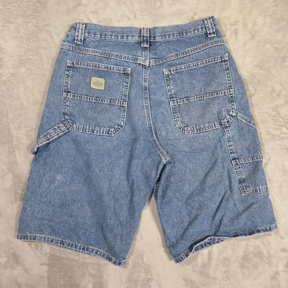 Lee Dungarees Mens 31 Blue Denim Carpenter Shorts Hammer Loop 2198110